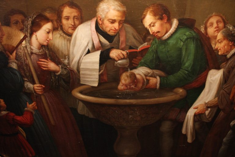 Bautismo de San Ignacio de Loyola