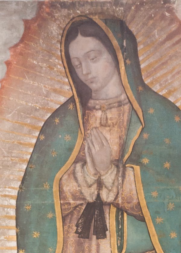 Basílica de Nossa Senhora de Guadalupe, La Villa de Guadalupe, México DF, Nossa Senhora de Guadalupe foto do original
